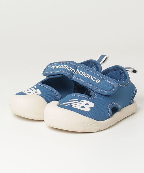 NEW BALANCE（ニューバランス）の「CRSR v1 Sandal（サンダル・キッズ・ブルー/パープル・14.0cm/15.0cm/16.0cm）」の3枚目の写真