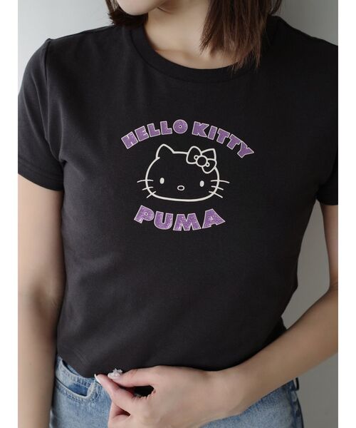 PUMA×HELLO KITTY】GRAPHIC BABE TEE（Tシャツ/カットソー