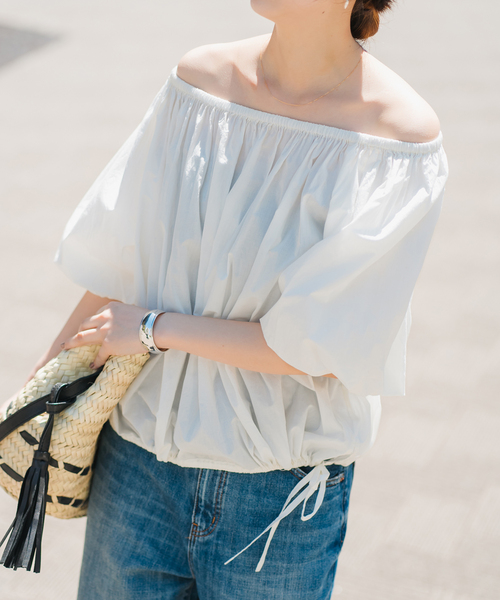 HYU オフショルブラウス（シャツ/ブラウス）｜Spick & Span