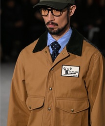 JUNYA WATANABE MAN(W^ix})́uFILSONvW-NAME  COTTON OX WORK JACKET BEIGE(u])