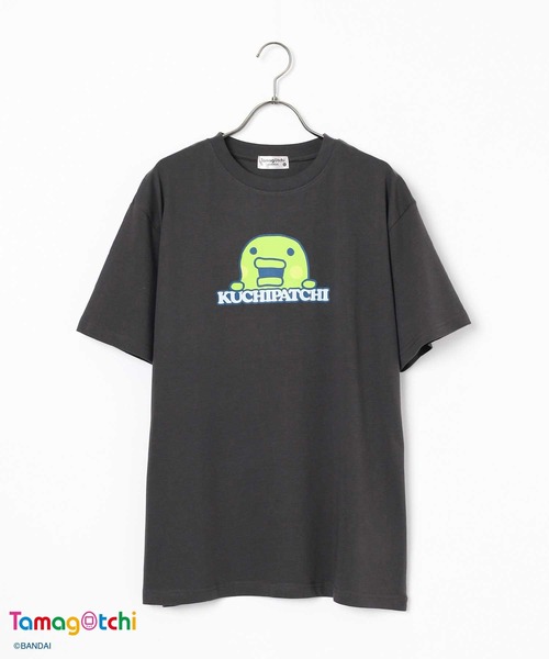 Honeys（ハニーズ）の「たまごっち／ゆるＴシャツ（Tシャツ/カットソー・レディース・オートミール/オレンジ/スミクロ/ミント/ピンク/ホワイト・L/M/S）」の15枚目の写真