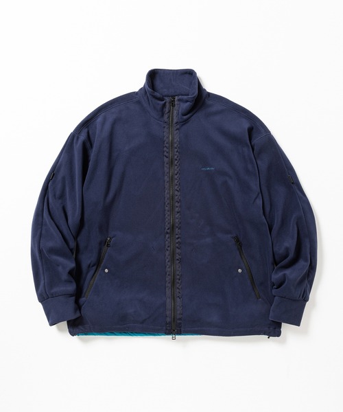 meanswhile(ミーンズワイル)の「Polartec Fleece Overwrap JKT(その他アウター・メンズ・グレー/ネイビー・2(M)/3(L)/4(XL)/1(S))」の4枚目の写真