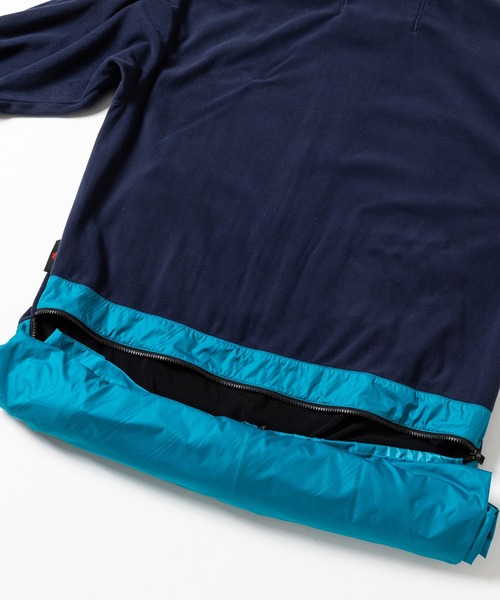 meanswhile(ミーンズワイル)の「Polartec Fleece Overwrap JKT(その他アウター・メンズ・グレー/ネイビー・2(M)/3(L)/4(XL)/1(S))」の12枚目の写真