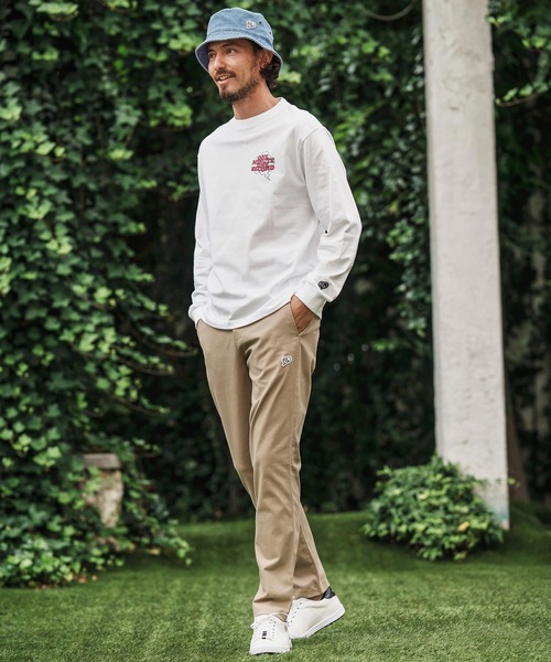 1minute 1second(ワンミニットワンセカンド)の「mlt5296-long sleeve t-shirt with speech bubble ロングスリーブTシャツ(Tシャツ/カットソー・メンズ・ホワイト×ブラック/ブラック×ホワイト/ホワイト×ピンク・S/M/L/XL)」の8枚目の写真