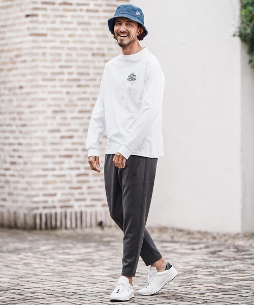 1minute 1second(ワンミニットワンセカンド)の「mlt5296-long sleeve t-shirt with speech bubble ロングスリーブTシャツ(Tシャツ/カットソー・メンズ・ホワイト×ブラック/ブラック×ホワイト/ホワイト×ピンク・S/M/L/XL)」の13枚目の写真