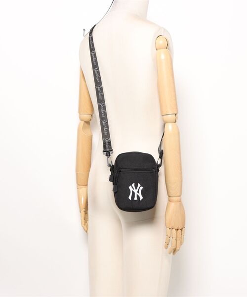 MLB(メジャーリーグベースボール)の「MLB ショルダーバッグ1(ショルダーバッグ・レディース・ブラック×ブルー/ブラック/アニマル/ネイビー/ブラック×ホワイト/レオパード/グリーン系カモフラージュ/カモフラージュ・FREE)」の14枚目の写真