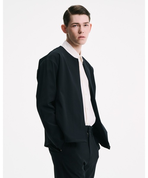 SOPHNET.（ソフネット）の「4WAY STRETCH ZIP-UP TECH CARDIGAN（カーディガン/ボレロ・メンズ・ブラック/チャコールグレー/カーキ・1/2/3/4/5）」の15枚目の写真