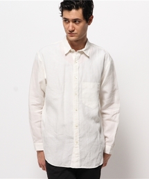 MARKAWARE ストライプ長袖シャツ MARKAWARE - ORGANIC COTTON LOAN STRIPE COMFORT FIT SHIRT