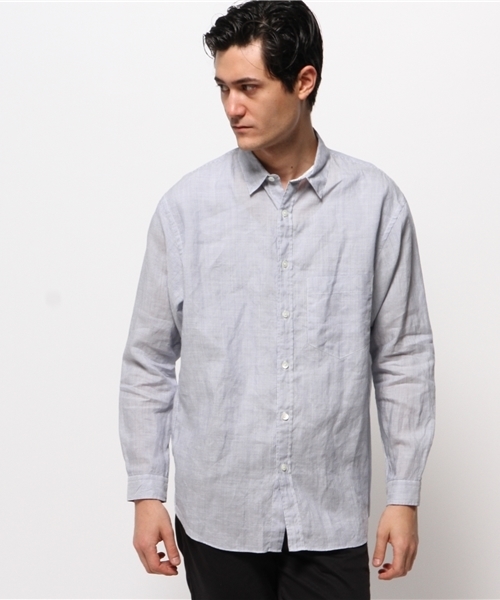 MARKAWARE ストライプ長袖シャツ STRIPE SHIRT - p.w - | marka(マーカ) / トップス 長袖シャツ