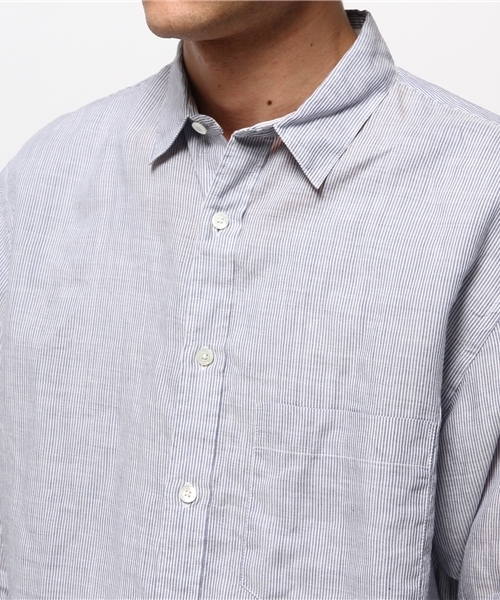 markaware（マーカウェア）の「MARKAWARE ストライプ柄リネン