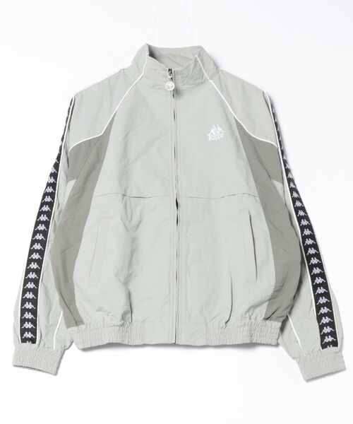 Kappa（カッパ）の「ナイロンジャケット（ナイロンジャケット・レディース・グレー/ブラック・LARGE/MEDIUM/SMALL）」の17枚目の写真