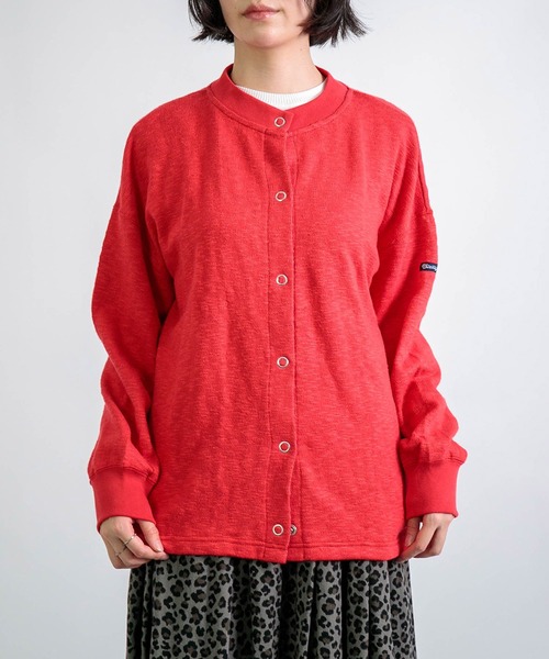 Tieasy（ティージー）の「[Tieasy] te002 ORIGINAL SNAP CARDIGAN / オリジナルスナップカーディガン（カーディガン/ボレロ・レディース・ナチュラル/コバルトブルー/ネイビー/レッド・1）」の4枚目の写真