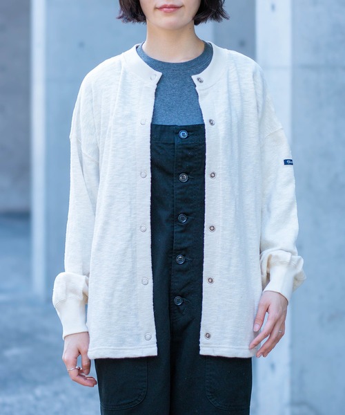 Tieasy（ティージー）の「[Tieasy] te002 ORIGINAL SNAP CARDIGAN / オリジナルスナップカーディガン（カーディガン/ボレロ・レディース・ナチュラル/コバルトブルー/ネイビー/レッド・1）」の22枚目の写真