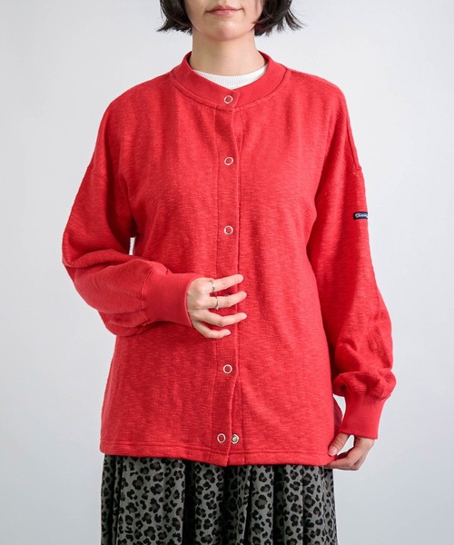 Tieasy（ティージー）の「[Tieasy] te002 ORIGINAL SNAP CARDIGAN / オリジナルスナップカーディガン（カーディガン/ボレロ・レディース・ナチュラル/コバルトブルー/ネイビー/レッド・1）」の5枚目の写真