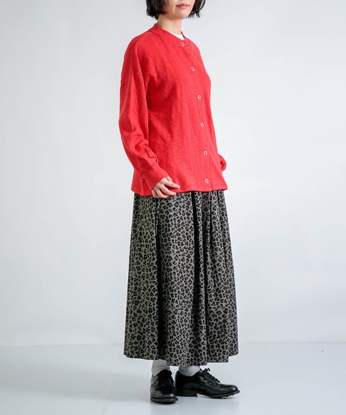 Tieasy（ティージー）の「[Tieasy] te002 ORIGINAL SNAP CARDIGAN / オリジナルスナップカーディガン（カーディガン/ボレロ・レディース・ナチュラル/コバルトブルー/ネイビー/レッド・1）」の7枚目の写真