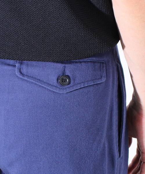 GLOSTER（グロスター）の「【WEB限定】ツータックフレンチチノ（チノパンツ・メンズ・ネイビー/ベージュ・マルチサイズ）」の9枚目の写真