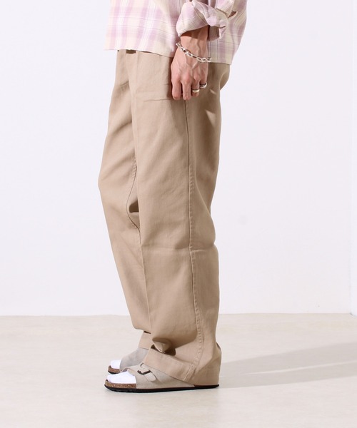 GLOSTER（グロスター）の「【WEB限定】ツータックフレンチチノ（チノパンツ・メンズ・ネイビー/ベージュ・マルチサイズ）」の21枚目の写真