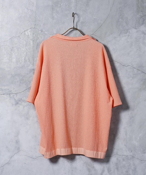 jiggys shop(ジギーズショップ)の「羽織り専用 ボタンレス 半袖 シャツ(シャツ/ブラウス・メンズ・ブラック/ホワイト/オレンジ・MEDIUM/LARGE/X-LARGE)」の17枚目の写真