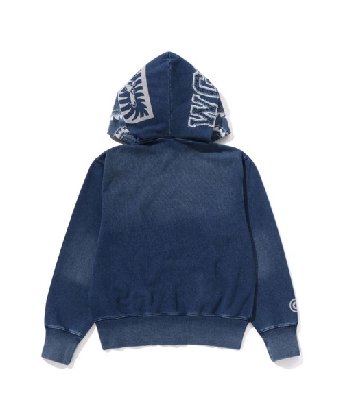 即発送可能　ILLIGO ジップアップパーカー ILLIGO】129 Logo Patch Hooded Zip-Up ジップアップパーカー