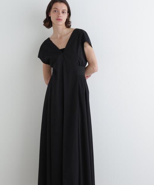 LE PHIL(ルフィル)の「◆コーデュラタイプライターワンピース(ワンピース・レディース・ブラック/ブラウン・1/0)」の2枚目の写真