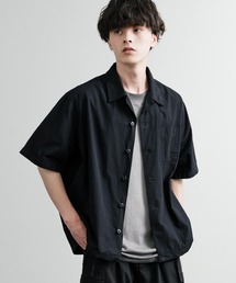 Audience（オーディエンス）の「Audience オーディエンス ピグメントホースクロスドローコードバルーンオープンカラーハーフスリーブシャツ AUD6630（シャツ/ブラウス・メンズ）」