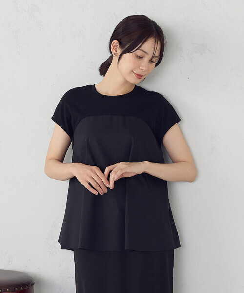ビスチェ風 コンビカットソー（Tシャツ/カットソー）｜COMME CA