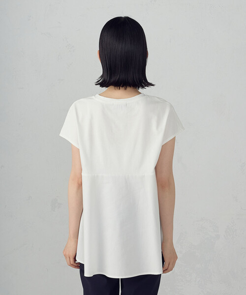 セール】ビスチェ風 コンビカットソー（Tシャツ/カットソー