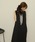 LAULENi[j́uback open sleeveless layered dress /obNI[vm[X[uOhXis[XjvbubN