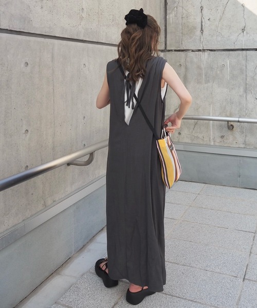 新品louren seethrough layered dress ワンピース louren seethrough layered dress ワンピース - メルカリ