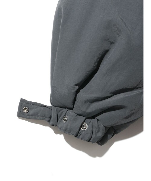 セール】MIDIUMISOLID フード付きパディングブルゾン（ダウン