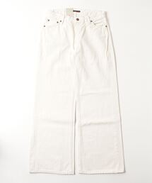Nudie Jeans/ヌーディージーンズ Wide Heidi / ローウエストワイドレッグジーンズ / Ivory / レングス28