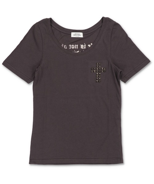 平成半袖Tシャツ/スタッズクロス（Tシャツ/カットソー）｜SPINNS