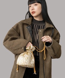 バッグ（ゴールド/金色系・花柄・ボタニカル柄）ファッション通販