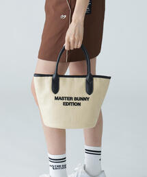 MASTER BUNNY EDITION（マスターバニーエディション）の「【MASTER BUNNY EDITION】ラフィア調カートバッグ (UNISEX)（ゴルフグッズ）」