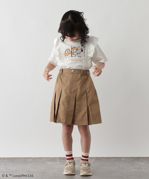 FOUND GOOD（ファウンドグッド）の「スターウォーズ/GフリルTEE5S（Tシャツ/カットソー・キッズ・ホワイト系5/ピンク系2/グレー系2・120cm/150cm/130cm/140cm）」の18枚目の写真