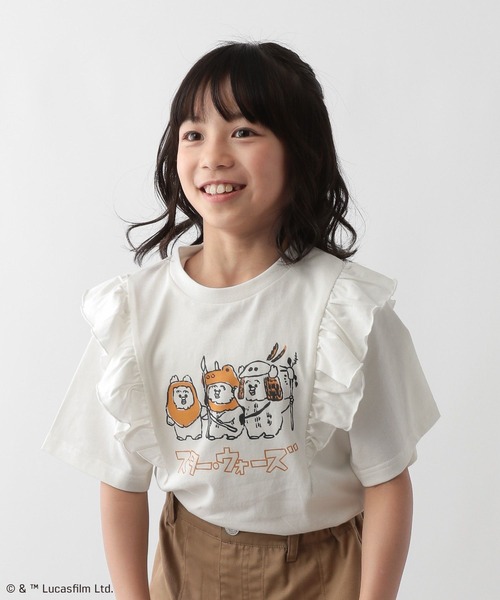 FOUND GOOD（ファウンドグッド）の「スターウォーズ/GフリルTEE5S（Tシャツ/カットソー・キッズ・ホワイト系5/ピンク系2/グレー系2・120cm/150cm/130cm/140cm）」の21枚目の写真