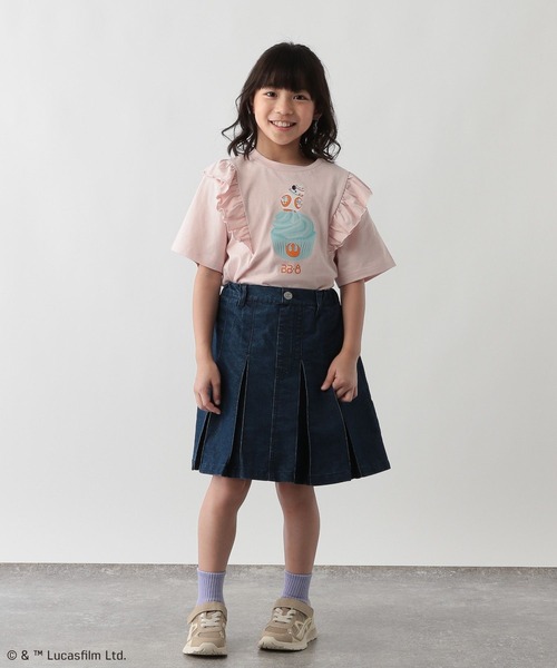 FOUND GOOD（ファウンドグッド）の「スターウォーズ/GフリルTEE5S（Tシャツ/カットソー・キッズ・ホワイト系5/ピンク系2/グレー系2・120cm/150cm/130cm/140cm）」の22枚目の写真