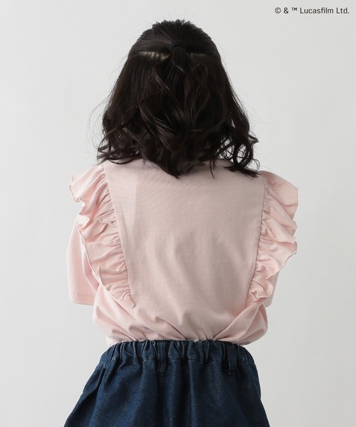 FOUND GOOD（ファウンドグッド）の「スターウォーズ/GフリルTEE5S（Tシャツ/カットソー・キッズ・ホワイト系5/ピンク系2/グレー系2・120cm/150cm/130cm/140cm）」の13枚目の写真