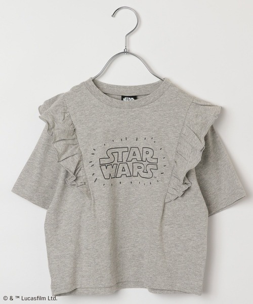 FOUND GOOD（ファウンドグッド）の「スターウォーズ/GフリルTEE5S（Tシャツ/カットソー・キッズ・ホワイト系5/ピンク系2/グレー系2・120cm/150cm/130cm/140cm）」の15枚目の写真