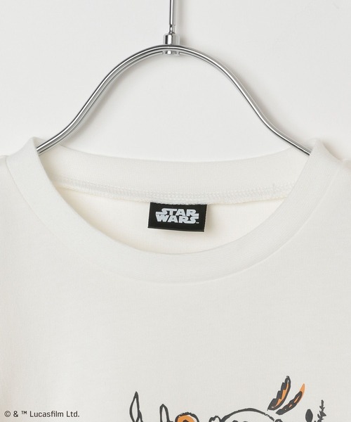 FOUND GOOD（ファウンドグッド）の「スターウォーズ/GフリルTEE5S（Tシャツ/カットソー・キッズ・ホワイト系5/ピンク系2/グレー系2・120cm/150cm/130cm/140cm）」の9枚目の写真