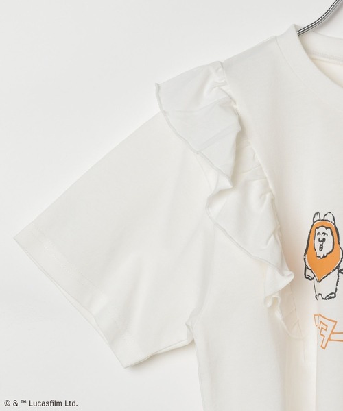 FOUND GOOD（ファウンドグッド）の「スターウォーズ/GフリルTEE5S（Tシャツ/カットソー・キッズ・ホワイト系5/ピンク系2/グレー系2・120cm/150cm/130cm/140cm）」の10枚目の写真