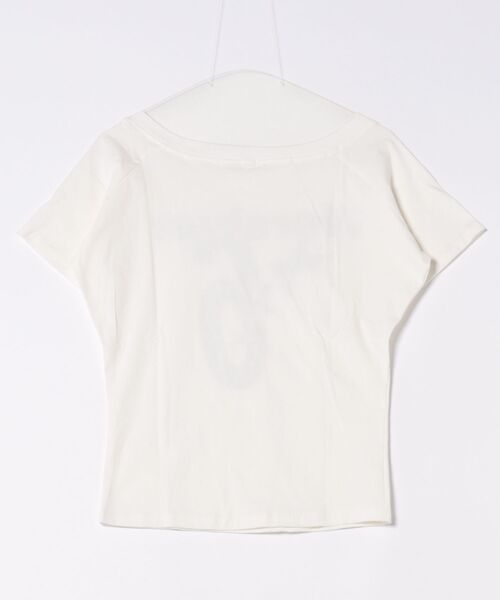 MEMECLE（メメクル）の「【 MEMECLE / メメクル 】レトロロゴ ナンバーシックスプリントオフショルカットソー（Tシャツ/カットソー・レディース・イエロー/ネイビー/ホワイト/グレー・MEDIUM/SMALL）」の21枚目の写真