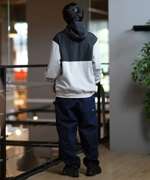 Columbia(コロンビア)の「columbia/コロンビア ウィルキンソンコーブフーディ ジップアップ ルーズシルエット 防風 PM0539(パーカー・メンズ・ヘザーグレー/ベージュ/ブルーグリーン/ブラック・XL/S/L/M)」の15枚目の写真