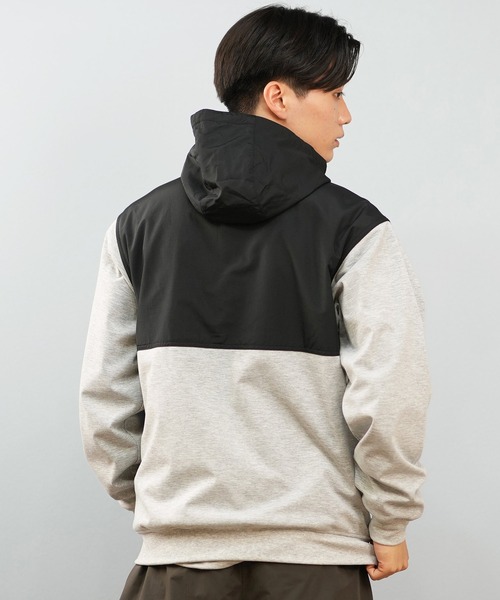 Columbia(コロンビア)の「columbia/コロンビア ウィルキンソンコーブフーディ ジップアップ ルーズシルエット 防風 PM0539(パーカー・メンズ・ヘザーグレー/ベージュ/ブルーグリーン/ブラック・XL/S/L/M)」の5枚目の写真