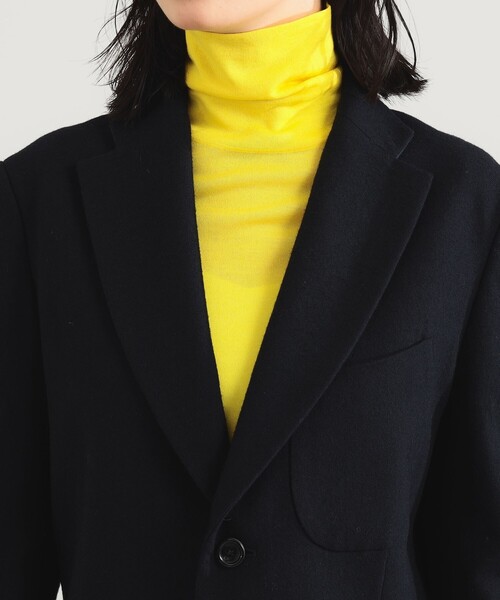 Demi-Luxe BEAMS（デミルクス ビームス）の「【1/15再値下げ】AK+1 / ウール ソリッド 2ボタン ジャケット（テーラードジャケット・レディース・ネイビー・36/38）」の12枚目の写真