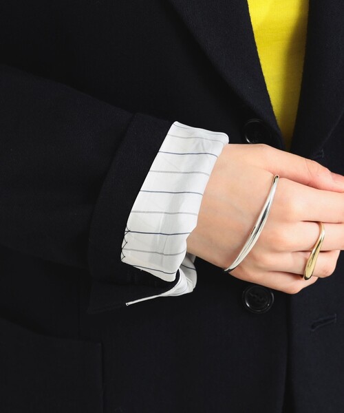 Demi-Luxe BEAMS（デミルクス ビームス）の「【1/15再値下げ】AK+1 / ウール ソリッド 2ボタン ジャケット（テーラードジャケット・レディース・ネイビー・36/38）」の16枚目の写真