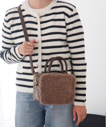 MIAN  | ボア2wayスクエアショルダーバッグ(ショルダーバッグ)