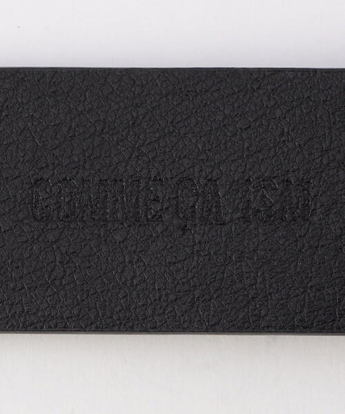 COMME CA ISM（コムサイズム）の「フェイクレザー スクエアバックルベルト（3.0cm幅）（ベルト・レディース・ブラック/ベージュ・FREE）」の9枚目の写真