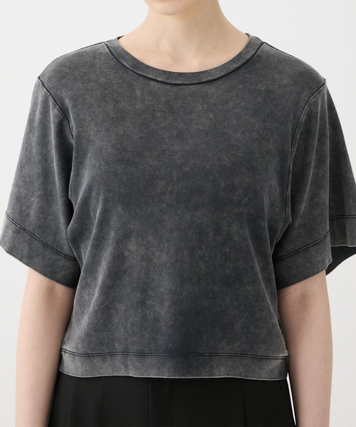 STUDIOUS(ステュディオス)の「【STUDIOUS/ステュディオス】Faded Chibi Tee/フェイデッドチビTシャツ(Tシャツ/カットソー・レディース・ブラック/ベージュ・FREE)」の13枚目の写真