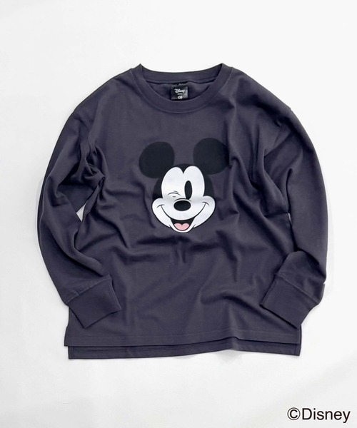 ディズニー　ロンT Disney ディズニー レディース 長袖 Tシャツ DN ロングTシャツ